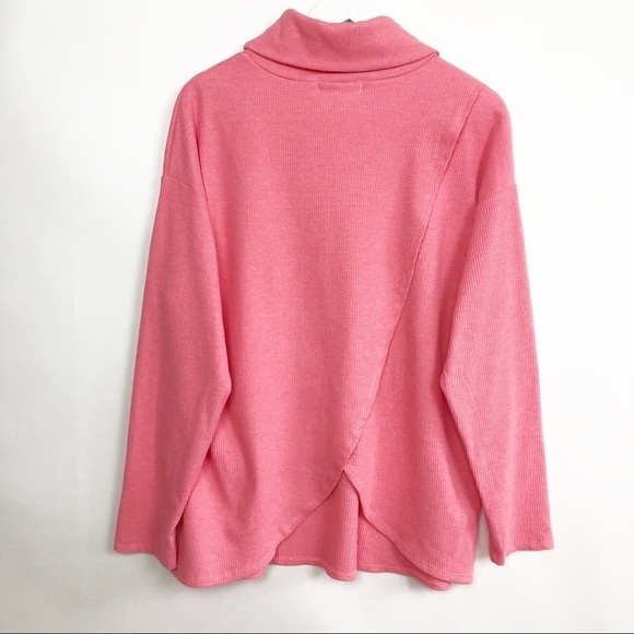 Anthropologie Trina Tulip-Back Cowl Neck Top Large - Picture 5 of 10